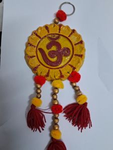 5inch )ecofriendly Handmade Cowdung Om