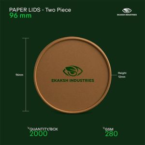 101mm Double Layer Paper Bowl Lids