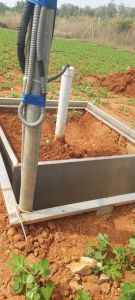 Lysimeter Measuring Evaporator