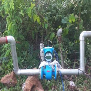 Telemetry Electromagnetic Pipe Flow Meter