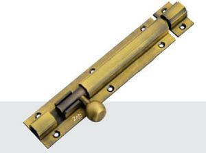 12 Mm Golden Brass Hex Tower Bolt