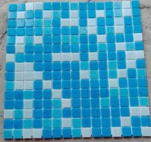 Blue Crystal Mosaic Tile