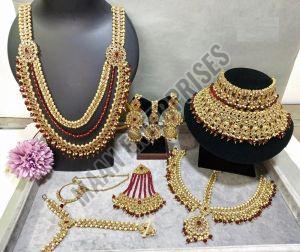 Polki Style Necklace Set