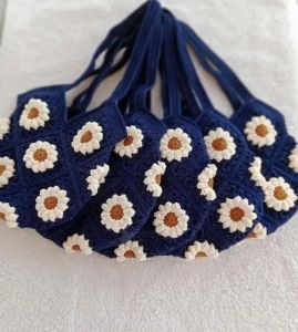 Cotton Crochet Handbags