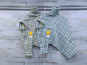 Mens Cotton Check Shirt