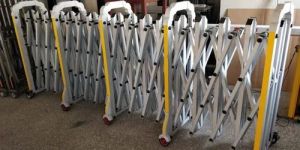 mild steel manual retractable gate