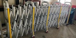 mild steel manual retractable gate