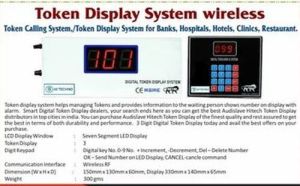 Wireless Token Display System