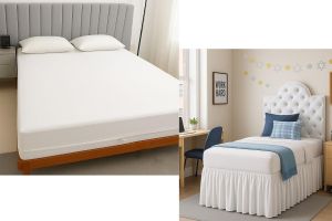 Zipper 42 Inch Fitted Bed Sheet Set