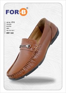 Men Tan Loafer Shoes