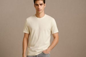 Cotton Round Neck T Shirt