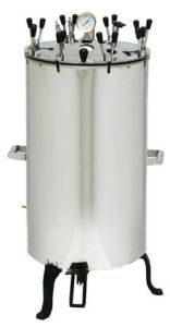 Semi Automatic Vertical Autoclave