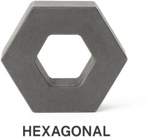 Hexagonal Shape Briquette Extruder Die