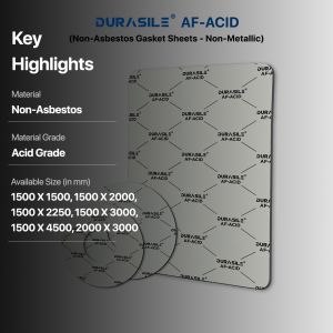 Durasile AF-ACID (Non-Metallic) - Compressed Non-Asbestos Fibre (cnaf) Gasket Sheet