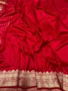 Handwoven Banarasi Pure Katan Silk Saree