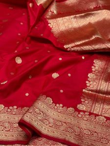 Handwoven Banarasi Pure Katan Silk Saree