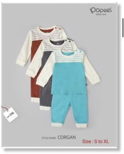 Baby Cotton Full Sleeve Top & Bottom Set