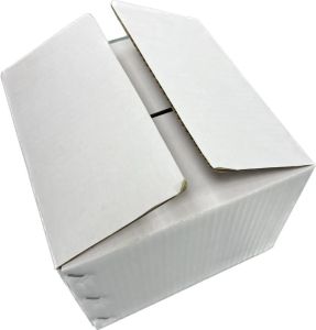 5 Ply White Corrugated Box
