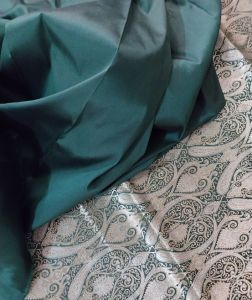 Brocade Woven Silk Bottom Unstitched Co-ord Sets Fabric