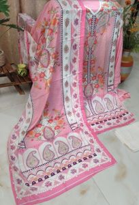Pure Crepe Unstitched Suit Fabric