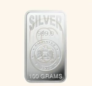 100gm 999.9 Pure Silver Bar