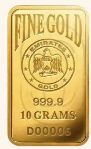 10gm 24k Pure Gold Bar