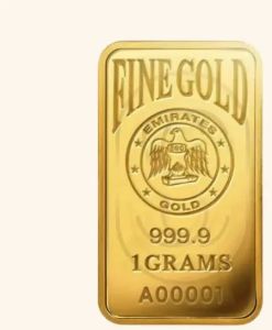 1gm 24k Pure Gold Bar