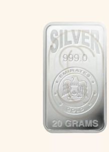 20gm 999.9 Pure Silver Bar