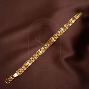 Casual Gold Men Bracelet