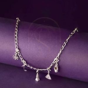 Sterling Silver Charm Bracelet
