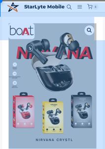 Earbuds 🔍 Nirvana Crystal Earbuds