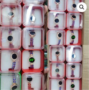 Ladies Digital Metal Wrist Watch
