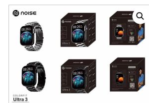 N0lSE Colorfit Ultra 3 Elite Edition Smartwatch