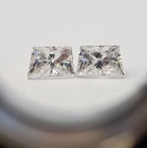 5mm Princess Cut Tapered Diamond