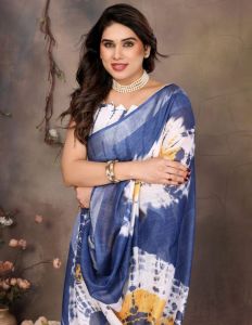 Beautiful Digital Print Cotton Linen Sare