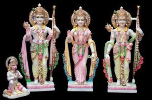 RAM Darbar Marble Statue