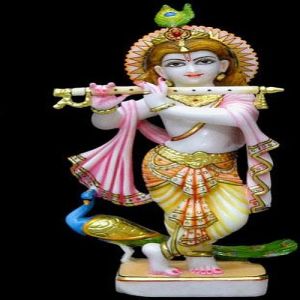 Marble Krishna Statue