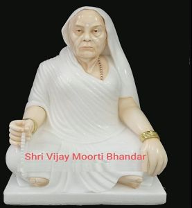 White Marble Lady Statue