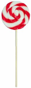 Strawberry Lollipop Candy