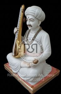 Sant Tukaram Maharaj Marble Statue