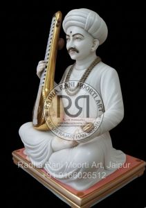 Sant Tukaram Maharaj Marble Statue