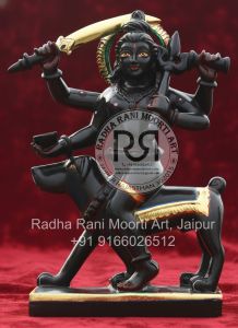 Black Marble Bheru Baba Moorti