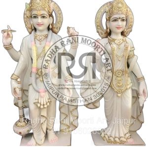 Laxmi Narayan Ji Marble Statue