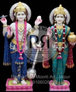 Laxmi Narayan Ji Marble Statue