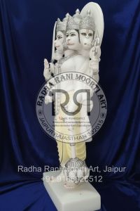 Marble Panchmukhi Hanuman Statue