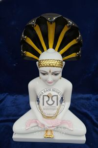 Marble Parshwanath Statue