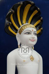 Marble Parshwanath Statue
