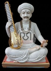 Sant Tukaram Maharaj Marble Statue