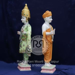 White Marble Swami Narayan Bhagwan Moorti