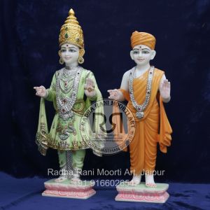 White Marble Swami Narayan Bhagwan Moorti